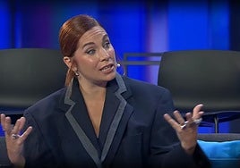 Leire Martínez durante un programa de Operación Triunfo 2025