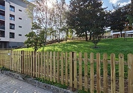 El nuevo parque para perros, ubicado en Paper Kalea.