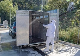 La limpieza la hace el usuario en horario libre, pero la desinfección es responsabilidad del personal de Zubillaga.