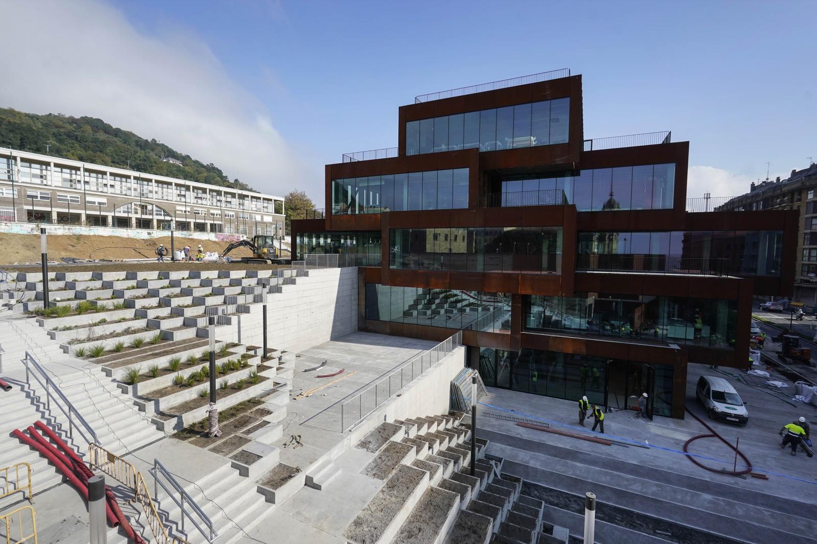 El edificio GOe visto desde dentro