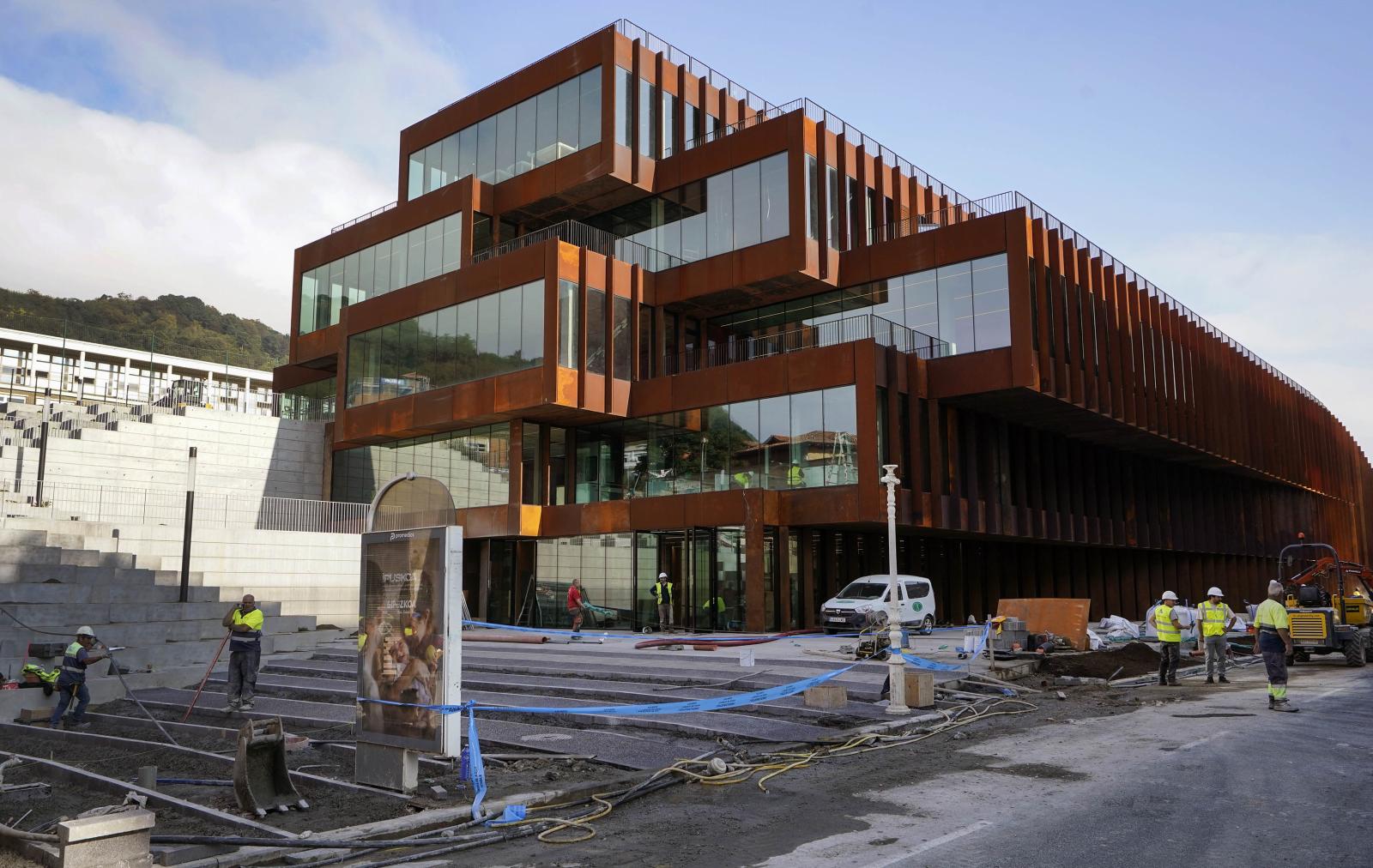 El edificio GOe visto desde dentro