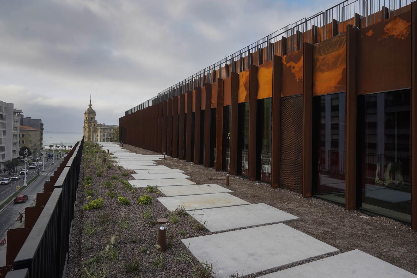 El edificio GOe visto desde dentro