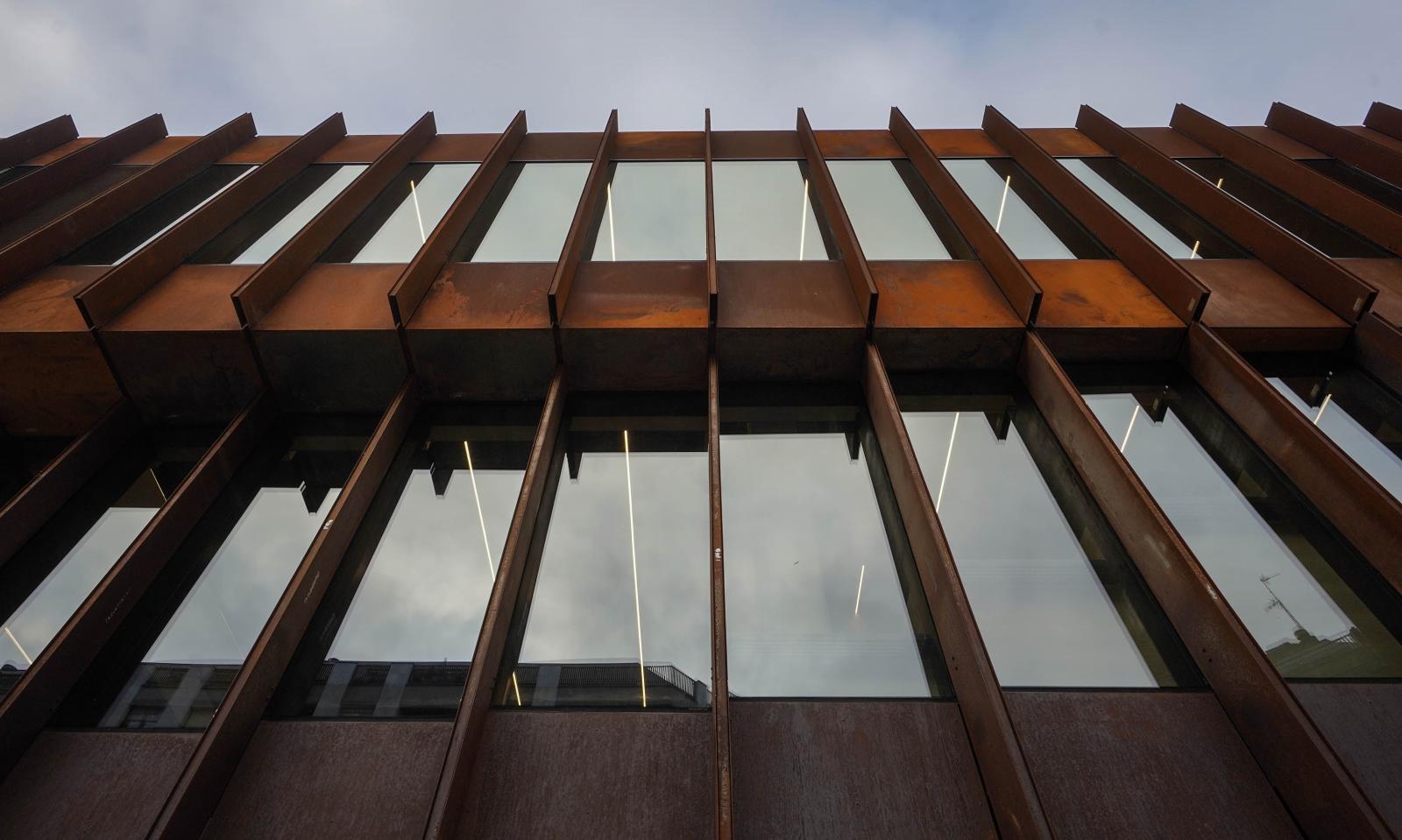 El edificio GOe visto desde dentro