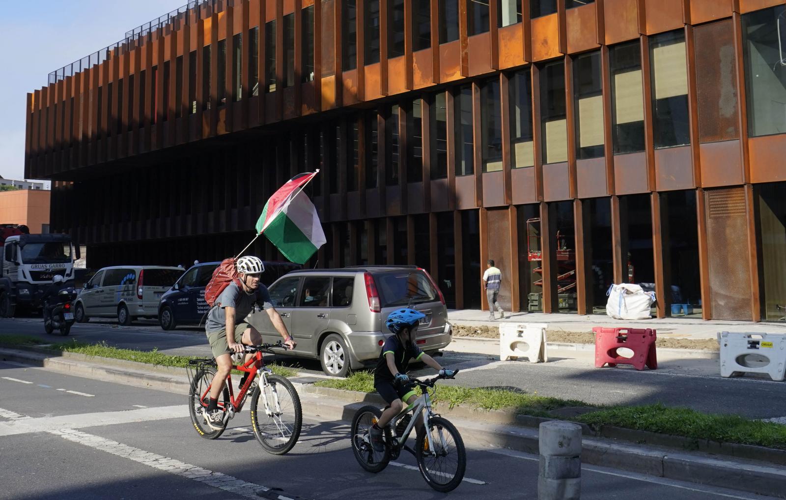 El edificio GOe visto desde dentro