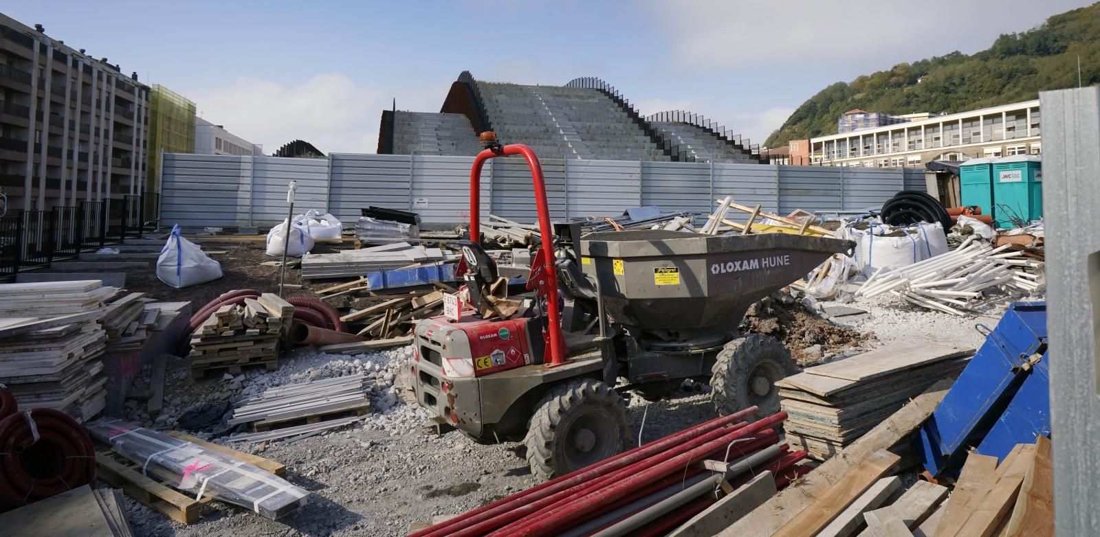 El edificio GOe visto desde dentro