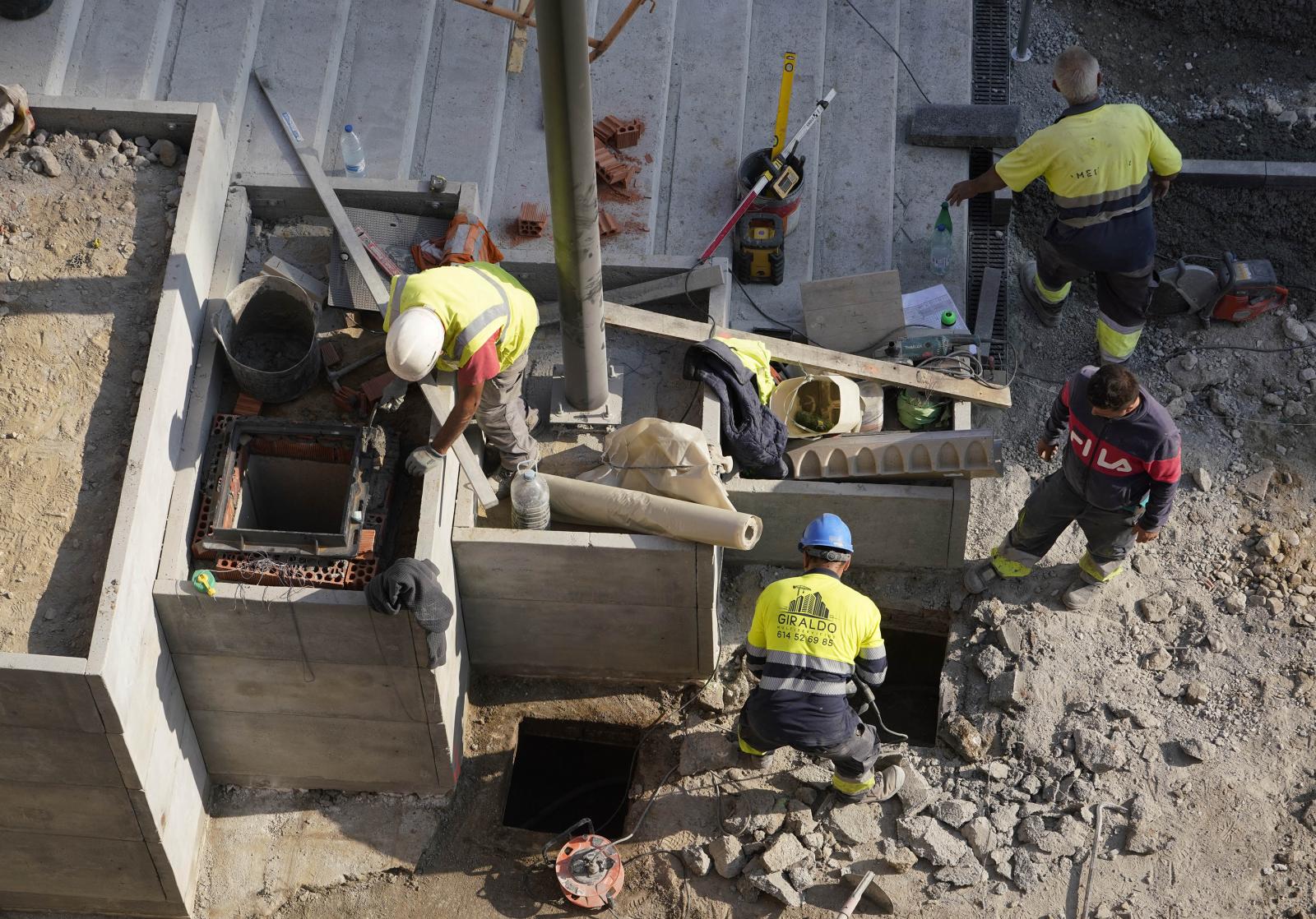 El edificio GOe visto desde dentro