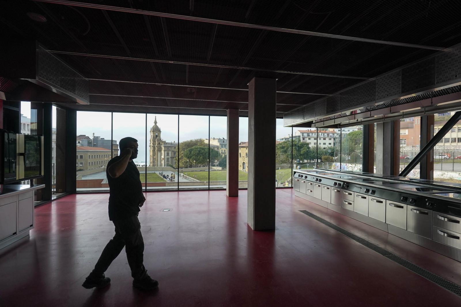 El edificio GOe visto desde dentro