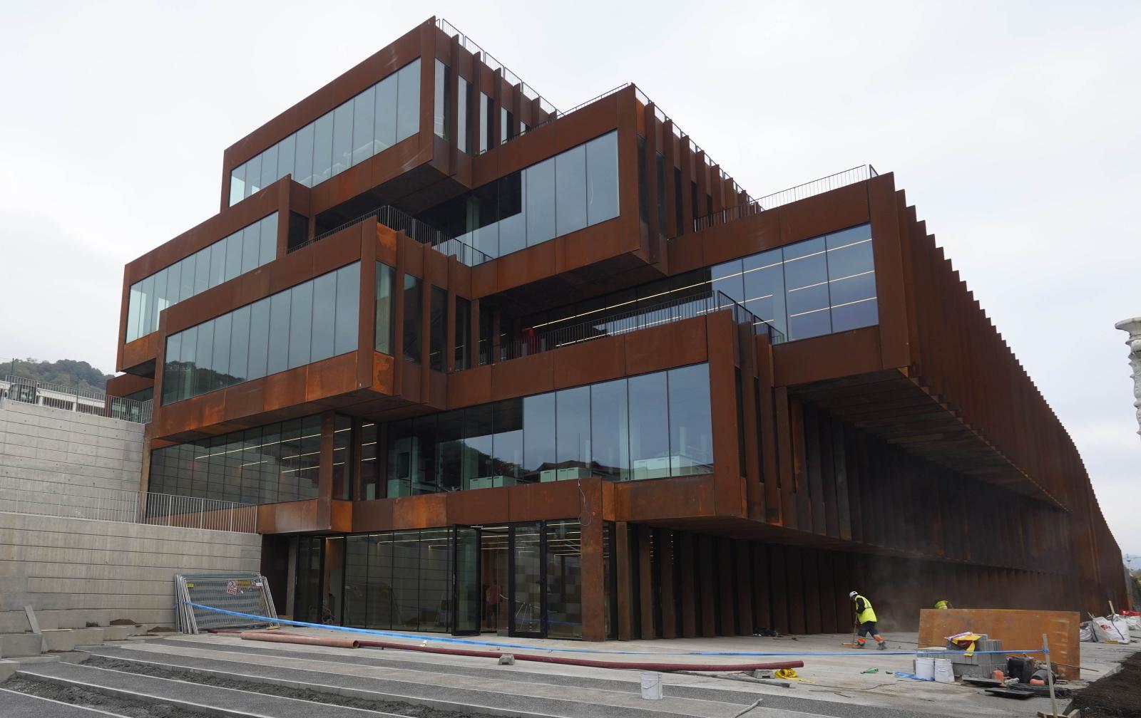 El edificio GOe visto desde dentro
