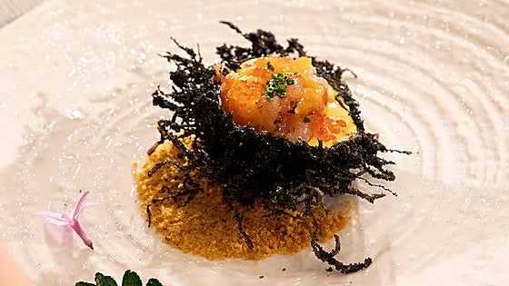 Falso Erizo de Mar» de La Perla, finalista en el XX Campeonato de Pintxos de Euskadi y Navarra