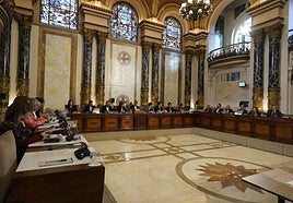Así te hemos contado el último pleno de Goia como alcalde de San Sebastián