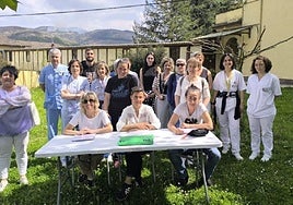 Trabajadoras del Benito Menni de Elizondo continúan con sus reivindicaciones.