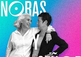 Mariola Cubells y María Guerra son las protagonistas de la obra de teatro que se escenifica este sábado en el Coliseo.