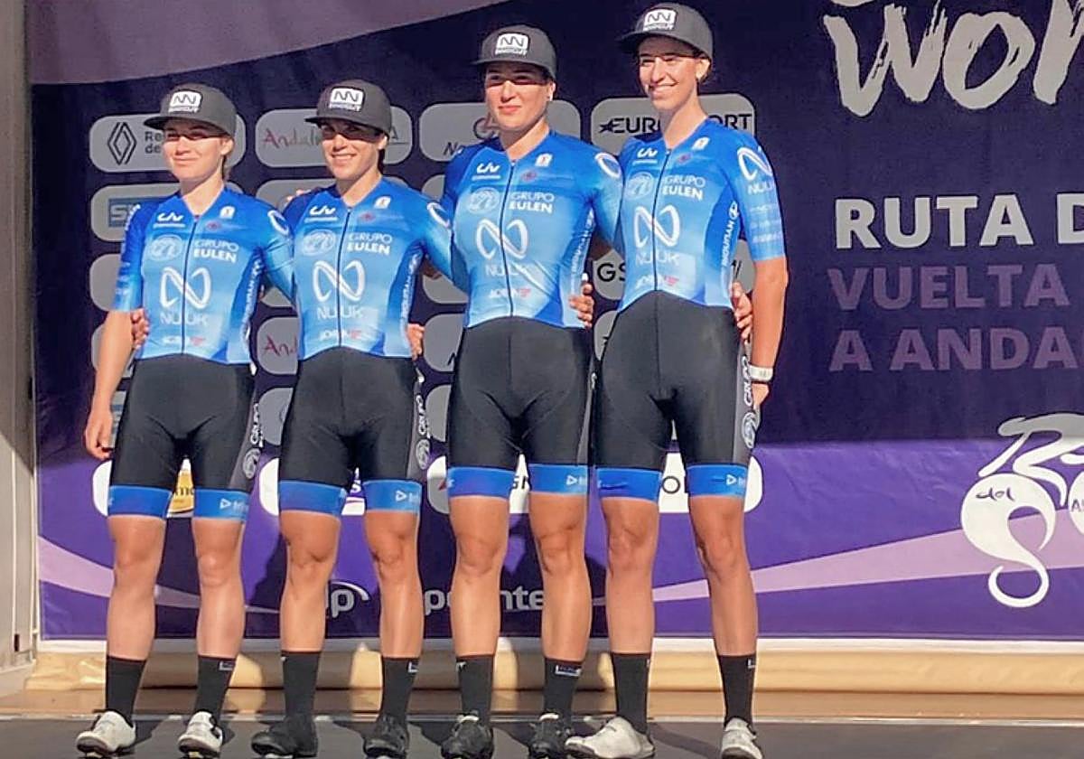 Las corredoras del Eulen Nuuk en la Ruta del Sol.