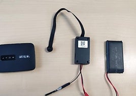 Dispositivo electrónico que se utiliza en exámenes de conducir.