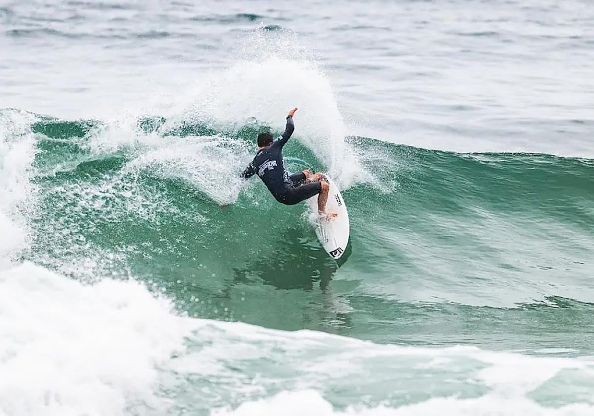 Keoni Lasa se queda a las puertas de cuartos en Saquarema Pro en Brasil.