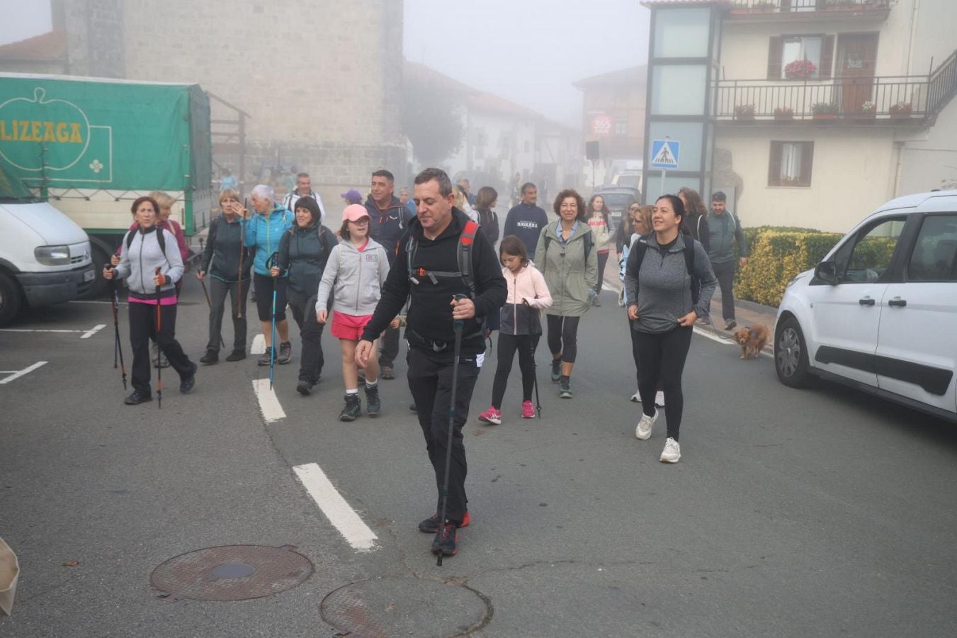 Éxito en la salida Mendira en Altzo