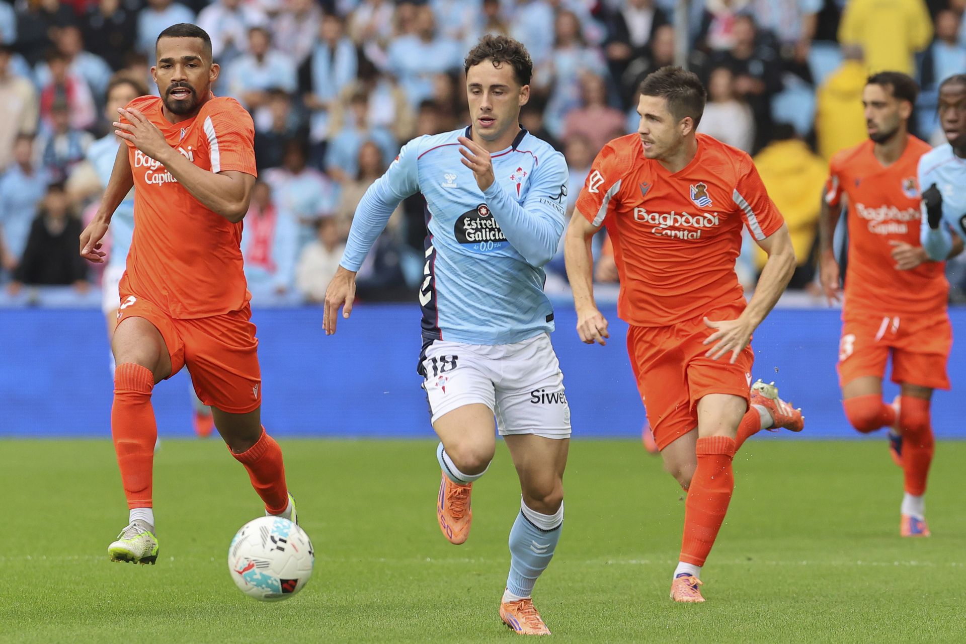 Las mejores imágenes del Celta - Real Sociedad