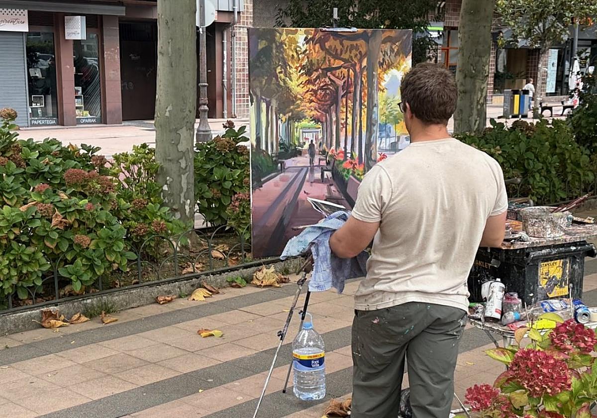 Las pérgolas fueron una de las zonas más visitadas por los artístas para dar rienda suelta a su creatividad.