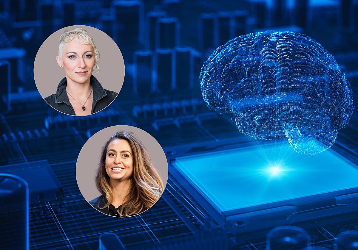 Lily Ray y Britney Muller, expertas en inteligencia artificial.
