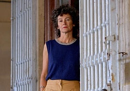 Ixiar Rozas idazlea, aurkezpenaren aurretik.