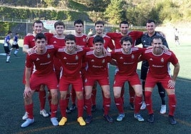 El equipo que juega en la categoría de Regional de Honor del Oiartzun.