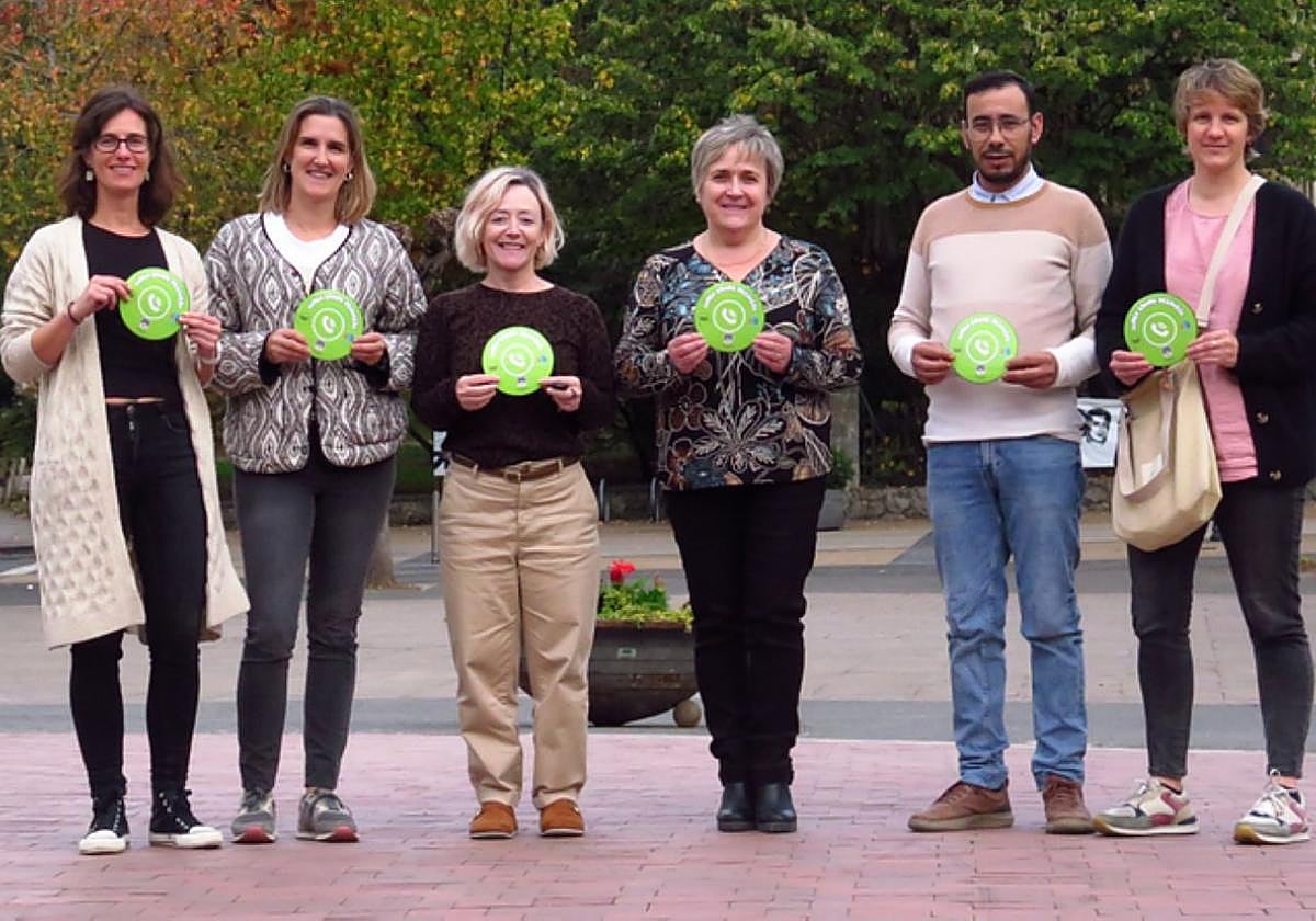 Altxaburue, Izalbizia eta Udaleko ordezkariak aurkezpenean.