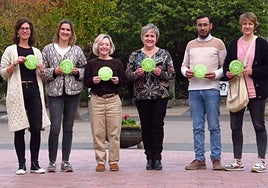 Altxaburue, Izalbizia eta Udaleko ordezkariak aurkezpenean.