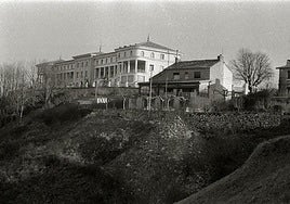 La clínica de San Juan de Dios, en los años 60.