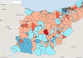 Compara tu renta con la de tus vecinos: los ingresos en Gipuzkoa calle a calle
