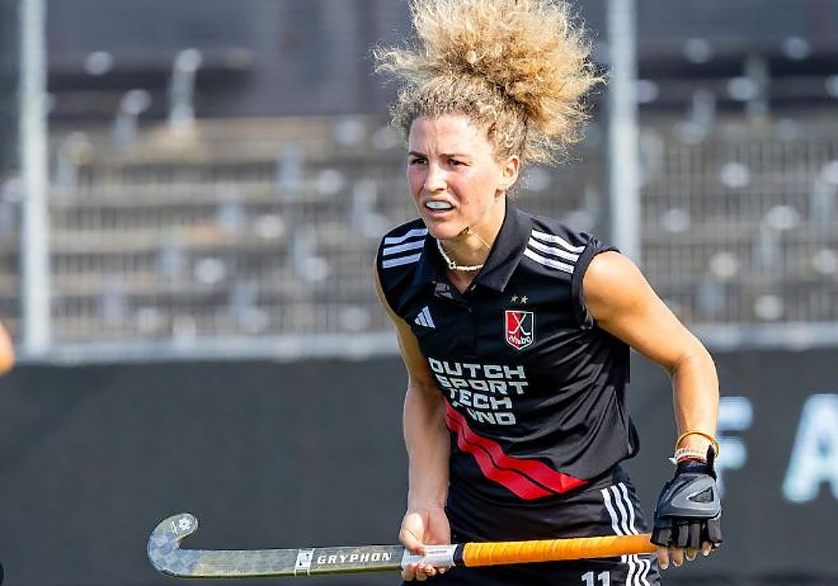 Verschoor, con la camiseta del Amsterdam.