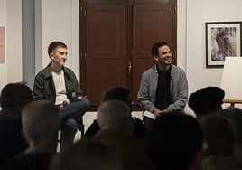 Martxel Larraza eta Joseba Olagarai etxalartarrak izango dira gaur arratsaldean Saregilen.