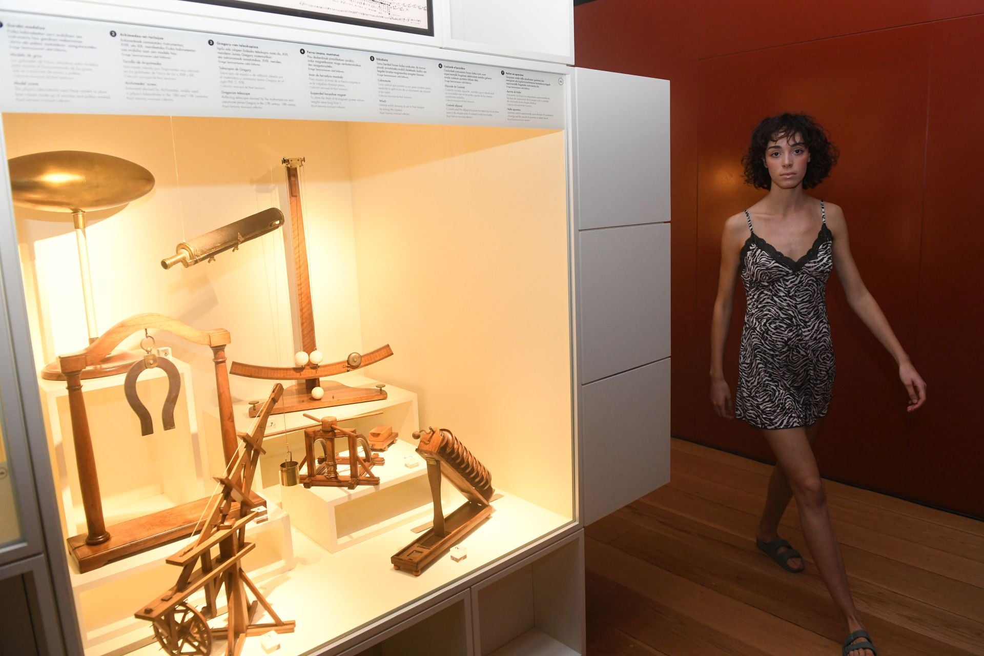 Fashion show en el Laboratorium Museoa de Bergara