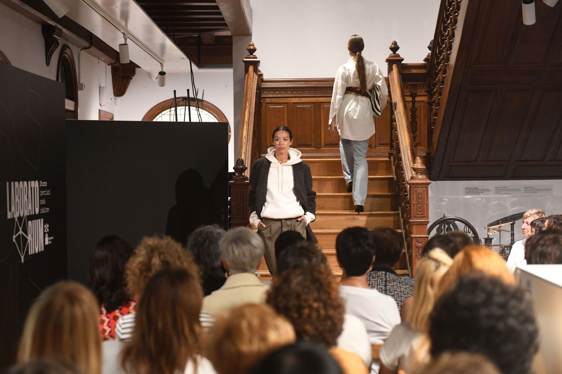 Fashion show en el Laboratorium Museoa de Bergara