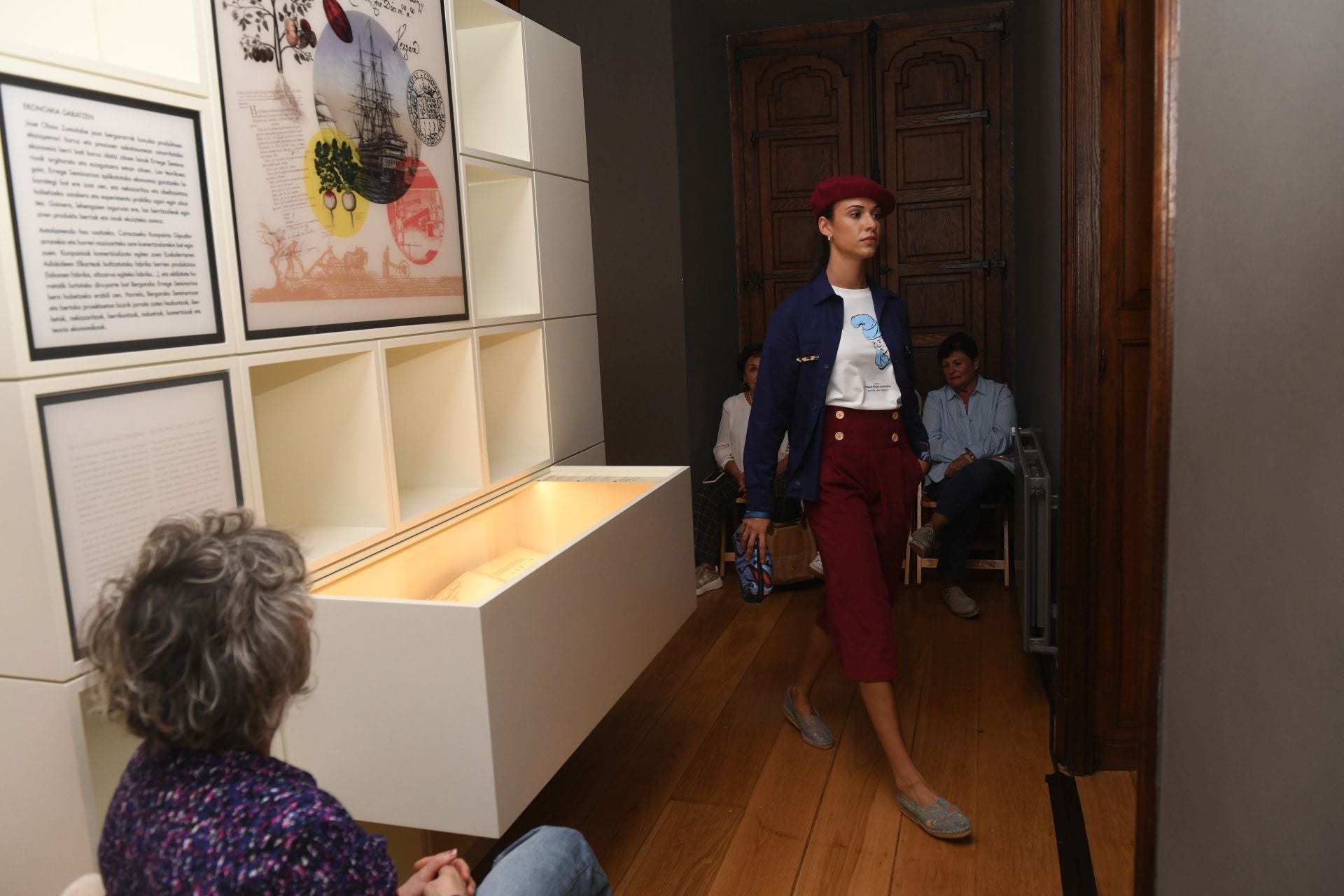 Fashion show en el Laboratorium Museoa de Bergara