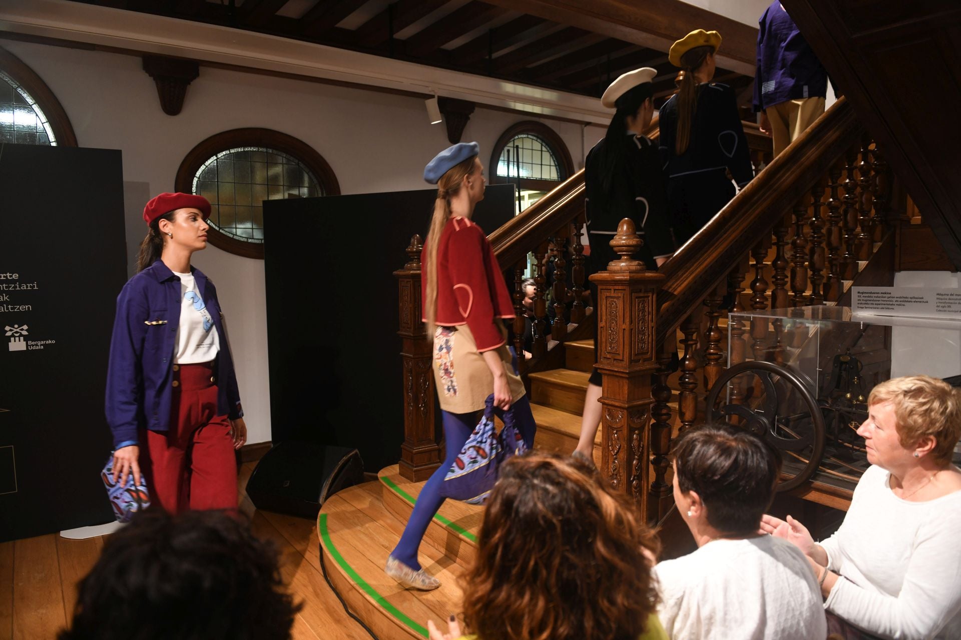 Fashion show en el Laboratorium Museoa de Bergara