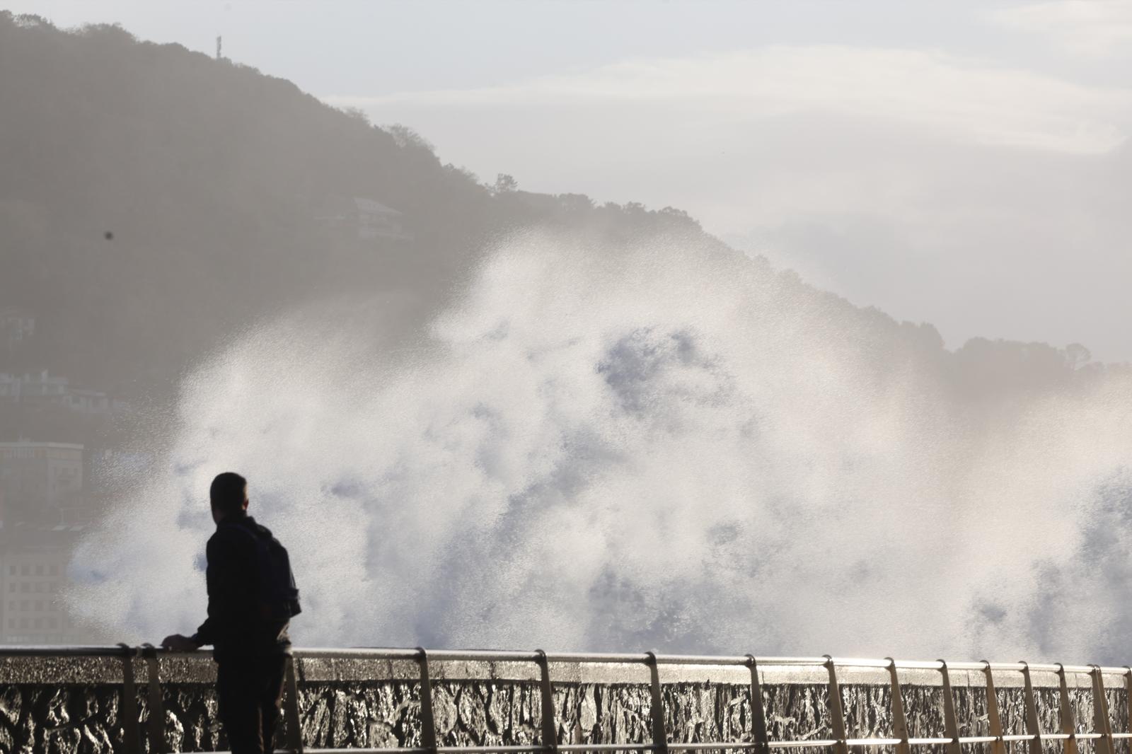 Los desperfectos que ha dejado &#039;Benjamín&#039; en Gipuzkoa