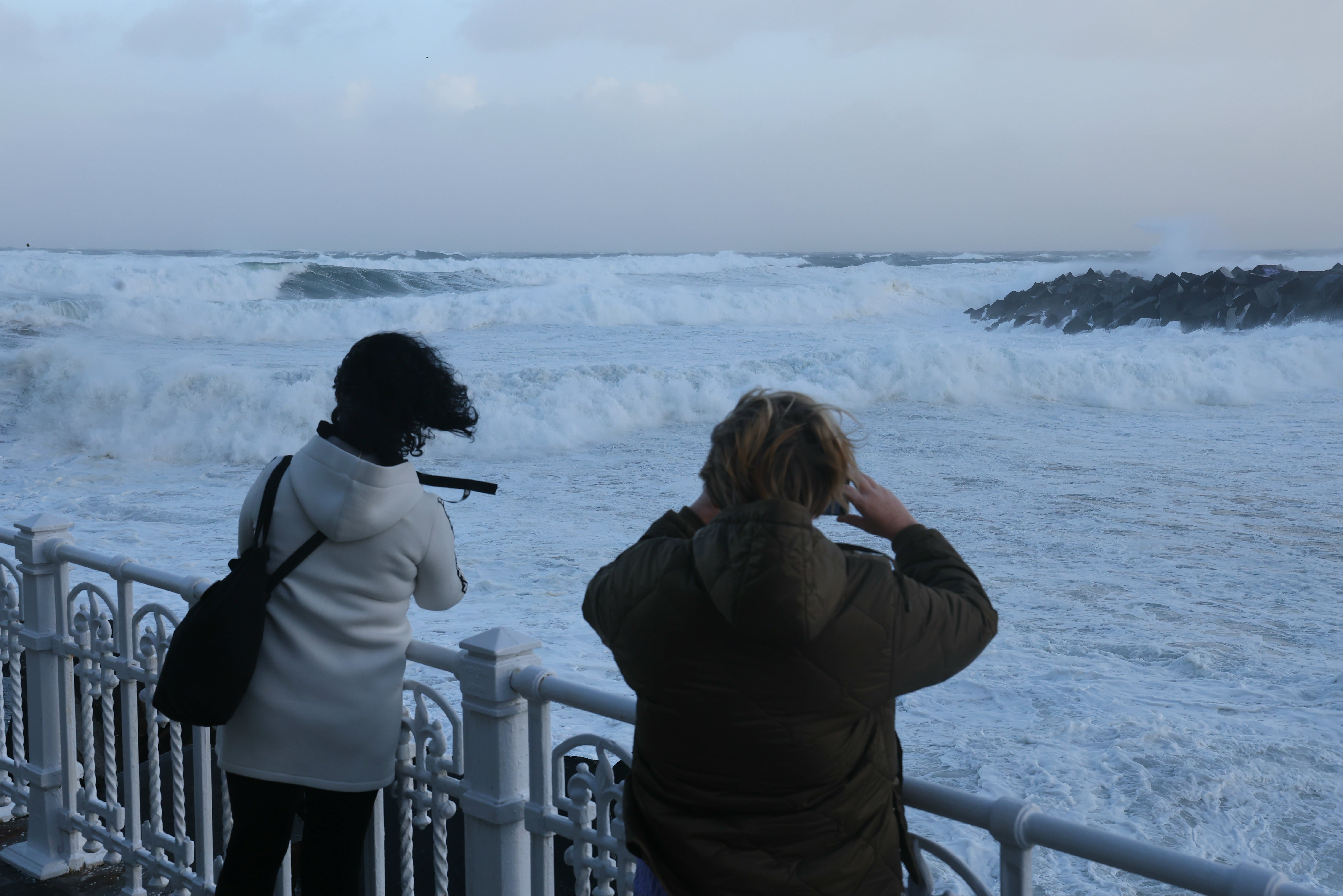 Los desperfectos que ha dejado &#039;Benjamín&#039; en Gipuzkoa