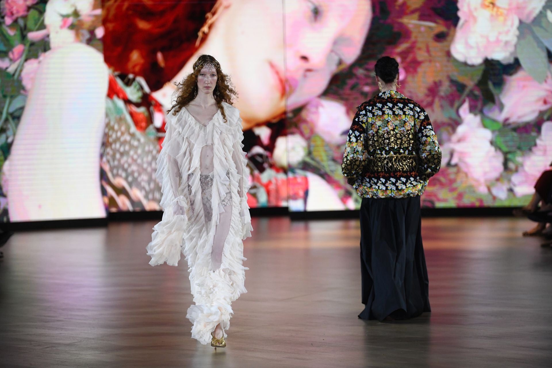 Desfile de Ailanto y CLARO Couture en el Museo Balenciaga