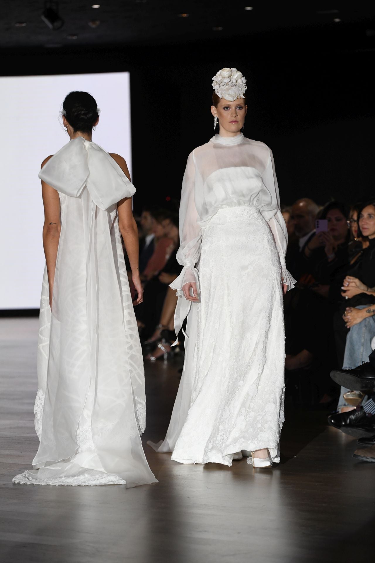 Desfile de Ailanto y CLARO Couture en el Museo Balenciaga