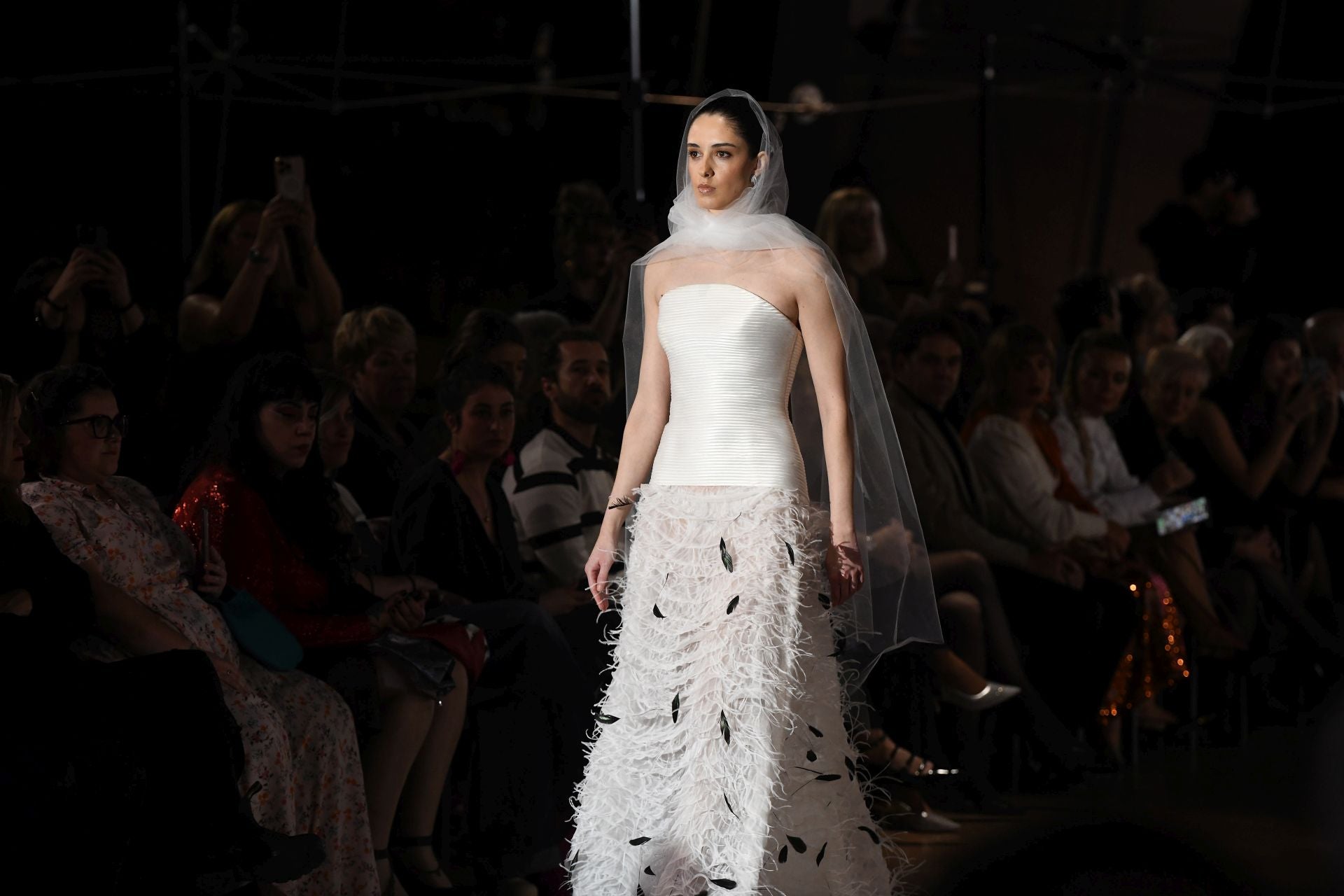 Desfile de Ailanto y CLARO Couture en el Museo Balenciaga