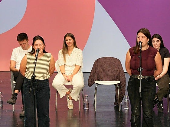 Bizkaiko bertsolari txapelketan jokatutako aurreko saio bat.