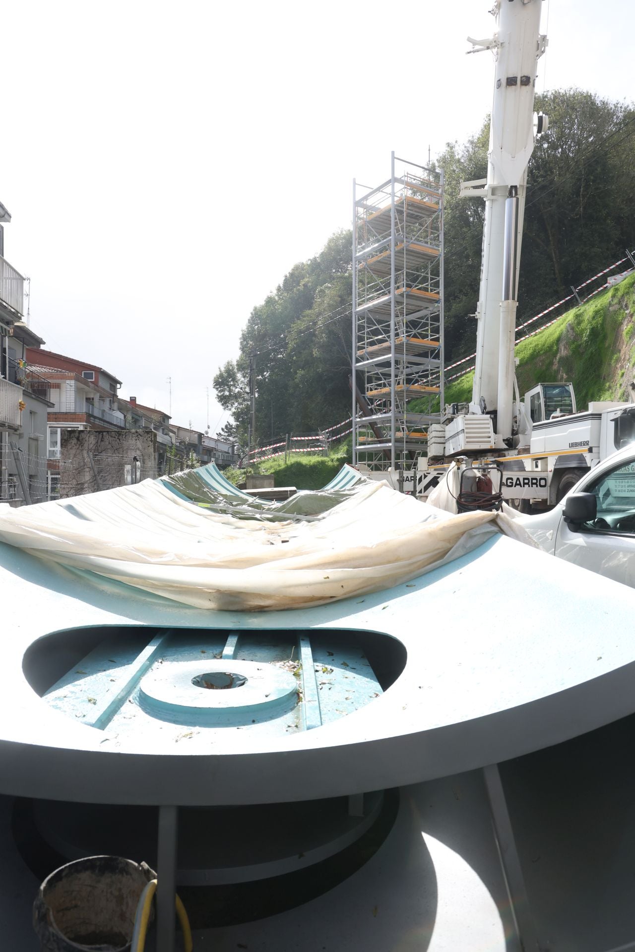 Los desperfectos que ha dejado &#039;Benjamín&#039; en Gipuzkoa