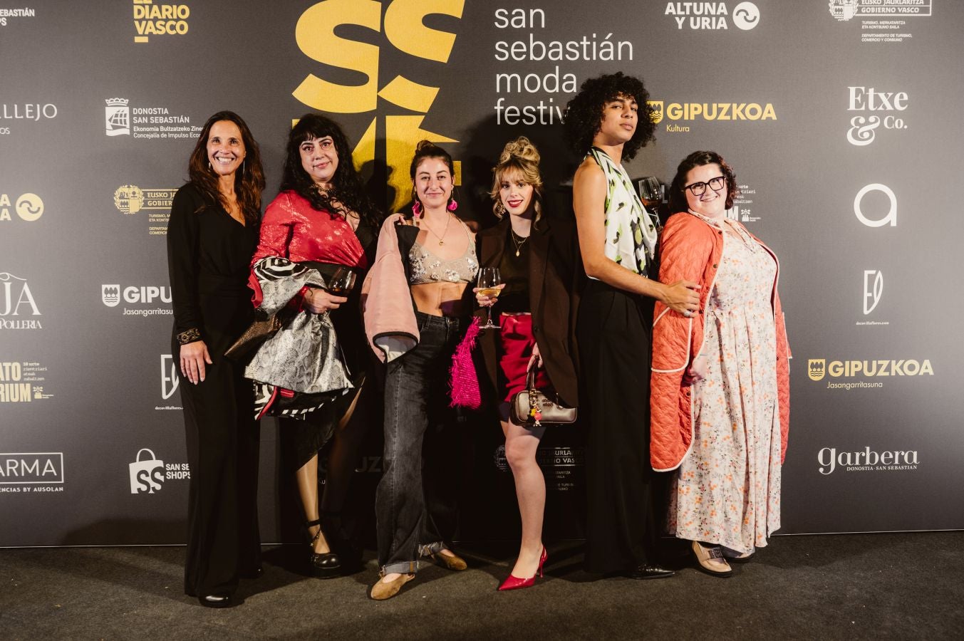 Photocall del desfile de CLARO Couture