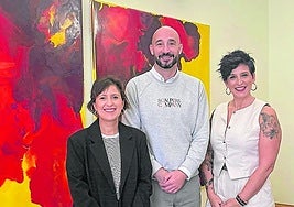 Vanesa Hortas, Jon Iraola y Sonia Archeli