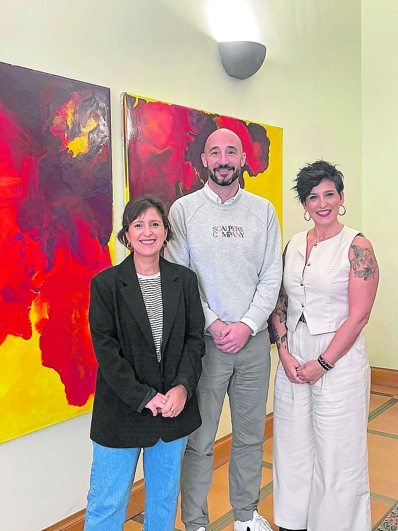 Vanesa Hortas, Jon Iraola y Sonia Archeli