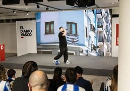 El DV Arena, escenario del estreno de &#039;Errealale&#039;, el nuevo himno txuri-urdin