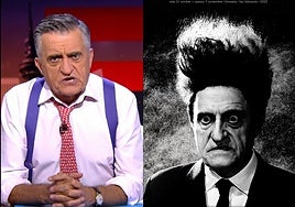 El Gran Wyoming presenta el cartel de la Semana de Cine de Terror durante 'El intermedio'.