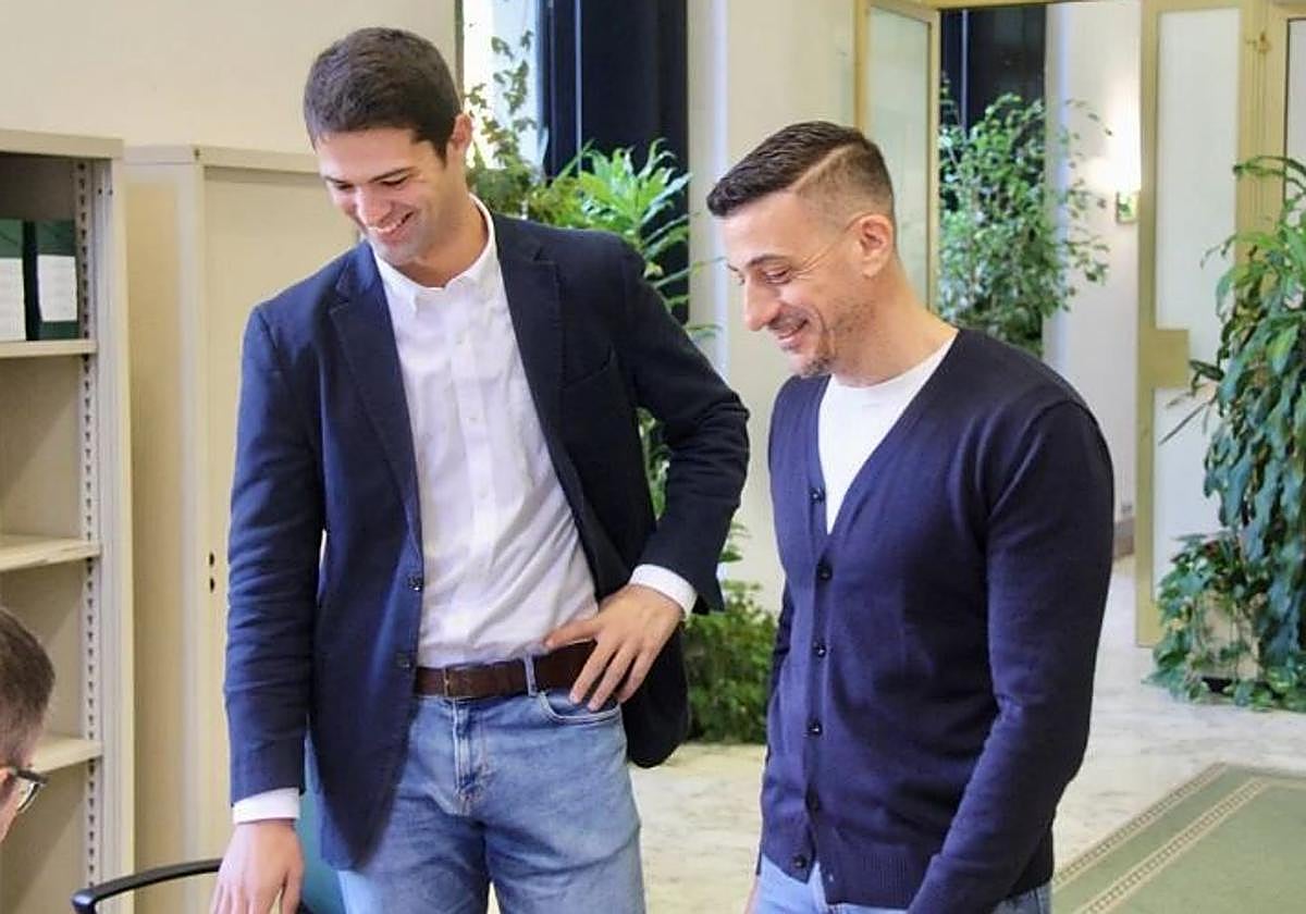 Joseba Díez Antxustegi (PNV) y Ekain Rico (PSE-EE) han registrado este viernes la candidatura en el Parlamento vasco.