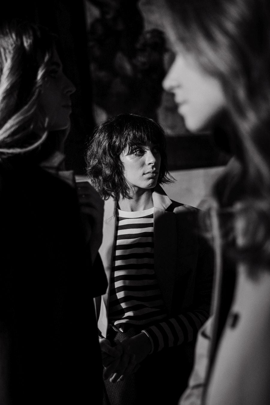 Siluetas amplias y relajadas en el desfile de Sketch