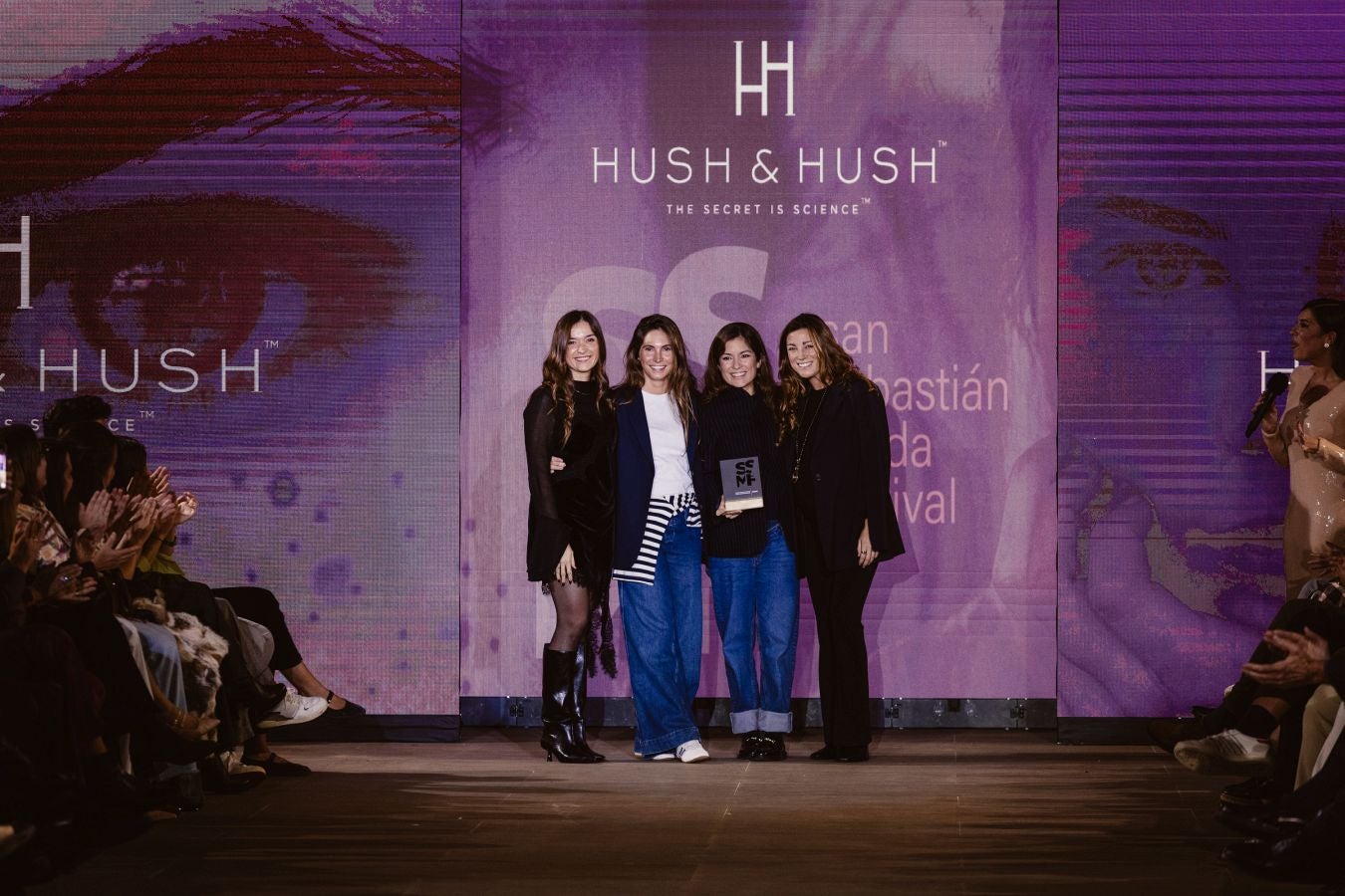 Siluetas amplias y relajadas en el desfile de Sketch